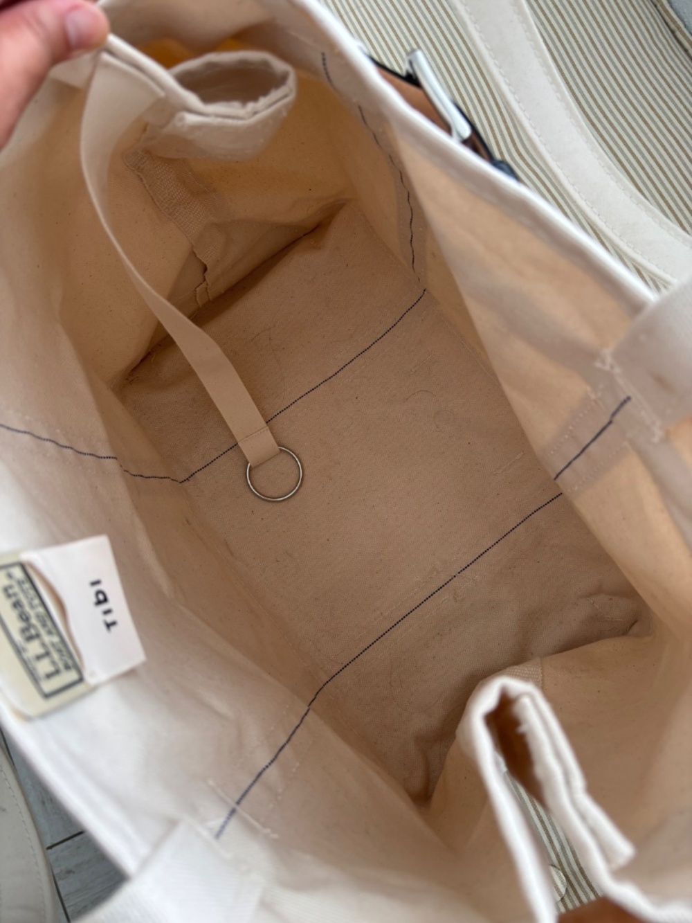 L.L. Bean x Tibi The Re-Imagined Boat and Tote Canvas Belt Bag - Picture 4 of 13